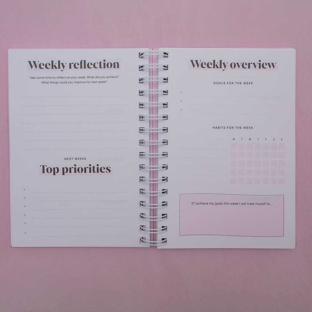 The Weekly GLOW UP Planner